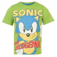 Tricko Sonic green